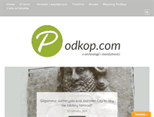 Tablet Screenshot of podkop.com